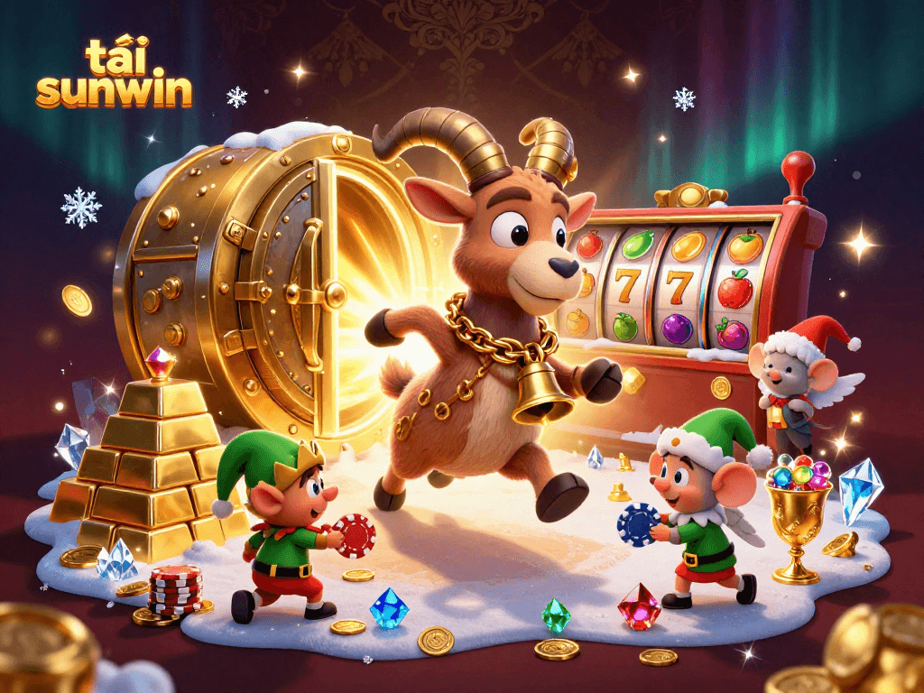 Engage in fun fantasy gaming with tải sunwin as Krampus and friends run a thrilling casino adventure.