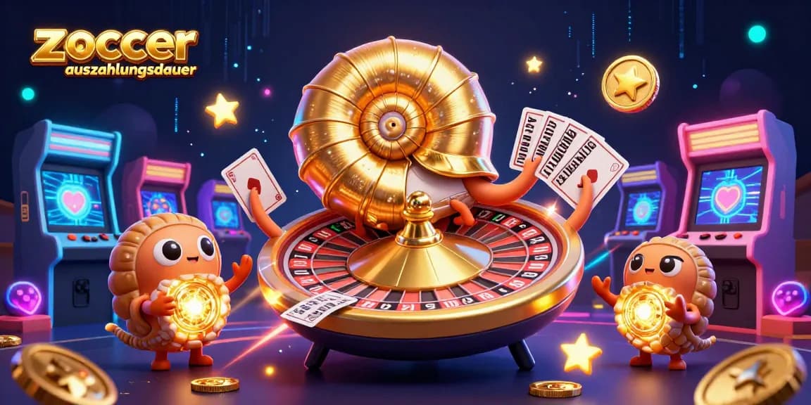 Zoccer Casino Auszahlungsdauer: Gewinne schnell und visuell aufregend in einem nostalgischen Spielumfeld.