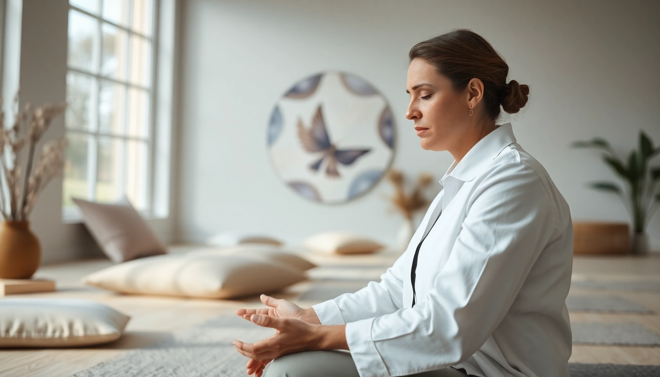 Reinkarnationstherapie Sitzung mit einem Fokus auf therapeutische Entspannung.